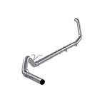 MBRP 1999-2003 Ford F-250/350 7.3L 4in Turbo Back Single No Muffler T409 SLM Series Exhaust System; 1999-2003