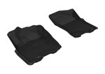 3D MAXpider 2009-2015 Nissan Titan King/Crew Cab Kagu 1st Row Floormat - Gray; 2009-2015