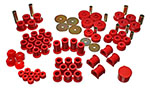 Energy Suspension 79-85 Toyota 4WD Pickup (Except T-100 & Tundra) Red Hyper-Flex Master Bushing Set