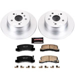 Power Stop 99-03 Lexus RX300 Rear Z17 Evolution Geomet Coated Brake Kit; 1999-2003