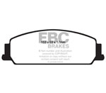 EBC 08-10 Pontiac G8 3.6 Yellowstuff Front Brake Pads; 2008-2010