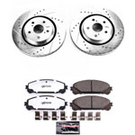 Power Stop 16-18 Lexus RX350 Front Z36 Truck & Tow Brake Kit; 2016-2018