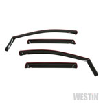 Westin 13-19 Ford Escape In Channel Wind Deflector 4pc - Smoke; 2013-2019