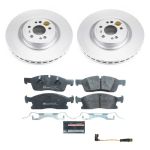 Power Stop 2016 Mercedes-Benz GLE300d Front Euro-Stop Brake Kit; 2016-2016