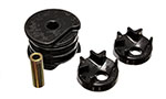 Energy Suspension 91-94 Nissan Sentra/NX1600/2000 Black Motor Mount Inserts (2 Torque Mount Position; 1991-1994