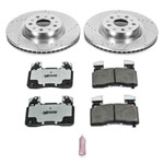 Power Stop 16-18 Cadillac CT6 Front Z26 Street Warrior Brake Kit