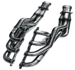 Kooks 09-14 Cadillac CTS-V LSA 6.2L 1-7/8in x 3in SS Longtube Headers and Green Catted SS X-Pipe; 2009-2014