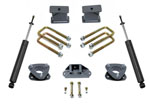 MaxTrac 04-18 Nissan Titan 2WD 4in Rear Lift Kit; 2004-2018