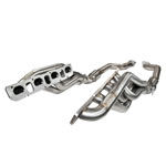 Kooks Jeep Grand Cherokee SRT Longtube Headers 1-7/8" x 3" and GREEN Catted Connection Pipes; 2012-2020