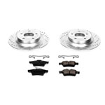 Power Stop 08-10 Mazda 5 Rear Z23 Evolution Sport Brake Kit; 2008-2010