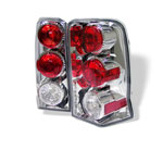 Spyder Cadillac Escalade SUV ( Not EXT ) Altezza Tail Lights - Chrome - (ALT-YD-CE02-C)