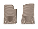 WeatherTech 2020+ Jeep Gladiator Front Rubber Mats - Tan; 2020-2024