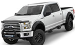 Lund 2019 Ford Ranger Crew Cab Terrain HX Step Nerf Bars - Black; 2019-2019