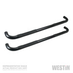 Westin 2005-2017 Nissan Frontier King Cab Signature 3 Nerf Step Bars - Black; 2005-2017