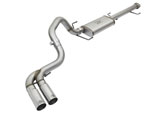 aFe Rebel Series 3in Stainless Steel Cat-Back Exhaust System w/Polished Tips 07-14 Toyota FJ Cruiser; 2007-2014