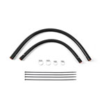 Mishimoto 91-01 Jeep Cherokee XJ 4.0L Silicone Heater Hose Kit - Black; 1991-2001