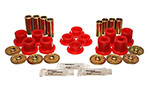 Energy Suspension 92-02 Dodge Viper Red Front Control Arm Bushing Set; 1992-2002