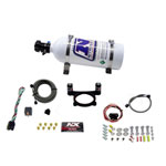 Nitrous Express 11-15 Ford Mustang GT 5.0L Coyote 4 Valve Nitrous Plate Kit (50-200HP) w/5lb Bottle; 2011-2015