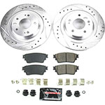 Power Stop 2018 Mitsubishi Eclipse Cross Rear Z23 Evolution Sport Brake Kit; 2018-2018