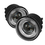 Spyder Jeep Patriot Halo Projector Fog Lights - Clear - (FL-P-DCH05-HL); 2007-2009