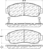 StopTech Street Select Brake Pads Acura RDX, Front