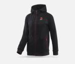 Akrapovic Mens Corpo Zip Hoodie Black - Large