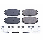 Power Stop 06-11 Hyundai Azera Front Z17 Evolution Ceramic Brake Pads w/Hardware