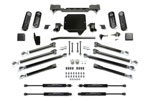 Fabtech 2020 Jeep Gladiator JT 4WD 5in Crawler System w/Stealth Shocks; 2020-2024