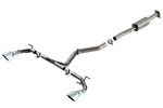 Borla 22-23 Subaru BRZ/Toyota GR86 2.4L RWD AT/MT ATAK Catback Exhaust - Polished Tips; 2022-2023