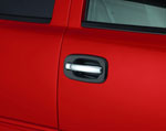 AVS 2006 Chevy Avalanche 1500 (Handle Only) Door Lever Covers (4 Door) 4pc Set - Chrome; 2006-2006