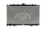 CSF 00-06 Nissan Sentra 1.8L OEM Plastic Radiator; 2000-2006