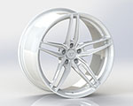 VR Forged D05 Wheel Gunmetal 19x9.5 +40mm 5x112; 2009-2021