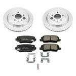 Power Stop 13-15 Cadillac ATS Rear Z17 Evolution Geomet Coated Brake Kit; 2013-2015