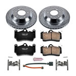 Power Stop 07-15 Audi Q7 Rear Z23 Evolution Sport Brake Kit; 2007-2015