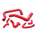 Mishimoto 86-93 Ford Mustang Red Silicone Hose Kit; 1986-1993