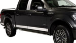 Putco 16-17 Nissan Titan Crew Cab 6.7ft Bed Stainless Steel Rocker Panels; 2016-2017