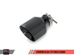 AWE Tuning VW Jetta GLI 2.0L Turbo GLI Track Edition Exhaust - Diamond Black Tips; 2007-2010