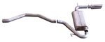 Gibson Performance Exhaust Dodge Caliber 2.0L Stainless Cat-Back Single Exhaust System; 2007-2010