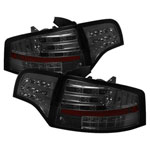 Spyder Audi A4 4Dr LED Tail Lights - Smoke - (ALT-YD-AA406-G2-LED-SM); 2006-2008