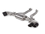 Akrapovic 2020+ BMW X5M (F95)/X6M (F96) Slip-On Line (Titanium) w/Carbon Fiber Titanium Tips