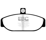 EBC 85-93 Volvo 740 2.1 (Girling) Greenstuff Front Brake Pads