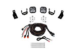 Diode Dynamics 2022+ Ford Maverick SS3 Sport Stage Series Ditch Light Kit White Combo; 2022-2024