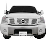 Putco 04-07 Nissan Titan / Armada Punch Stainless Steel Grilles; 2004-2007