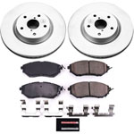 Power Stop 06-07 Subaru B9 Tribeca Front Z17 Evolution Geomet Coated Brake Kit; 2006-2007