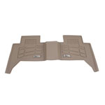 Westin 2005-2018 Toyota Tacoma Double Cab Wade Sure-Fit Floor Liners 2nd Row - Tan; 2005-2018