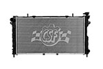 CSF 05-07 Dodge Caravan 3.3L OEM Plastic Radiator; 2005-2007