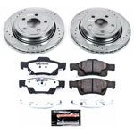 Power Stop 11-19 Dodge Durango Rear Z36 Truck & Tow Brake Kit; 2011-2019