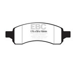 EBC 09-17 Chevy Traverse Ultimax2 Rear Brake Pads; 2009-2017