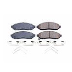 Power Stop 2015 Chevrolet City Express Front Z17 Evolution Ceramic Brake Pads w/Hardware; 2015-2015