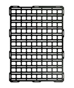 BuiltRight Industries 16in x 23.5in Tech Plate Steel Mounting Panel - Black